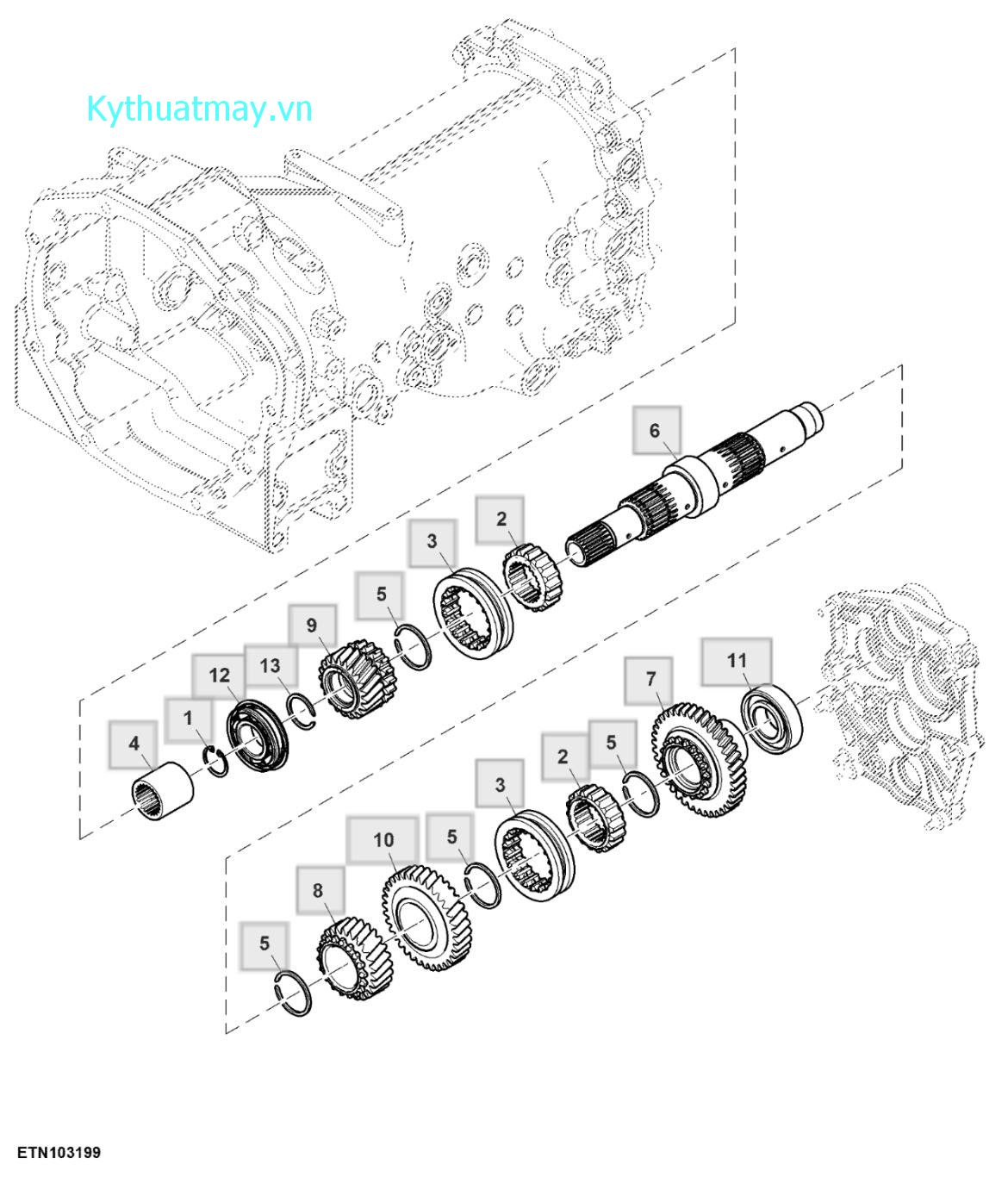 Trục truyền động - ST824773